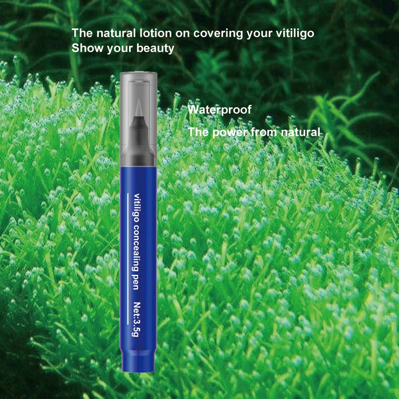 
customizing with private label professional natural plant waterproof vitiligo concealing pen &nbsp;