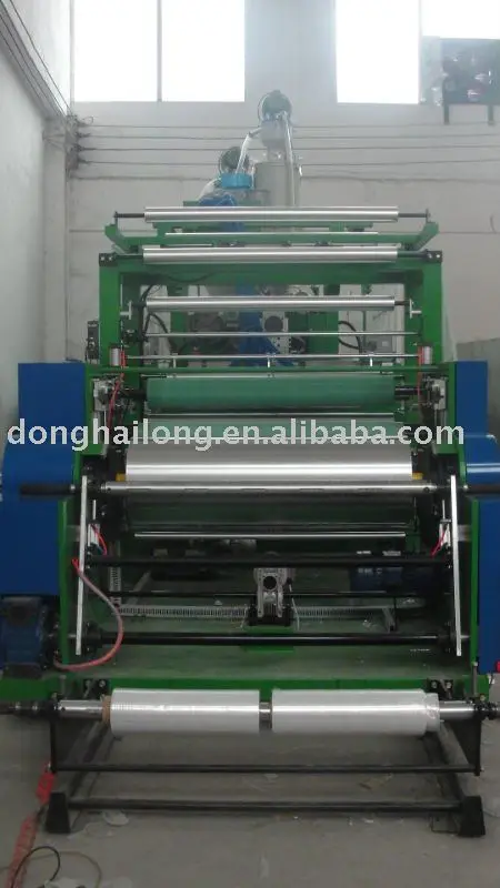 Три слой стретч-пленка / скотч делая машину