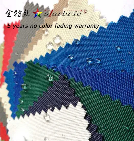 5 лет стойкости цвета для освещения УФ-лучей наружной ткани