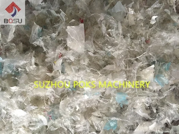 PP PE PET film Bottle Waste Plastic Washing Crushing Recycling Machine pelletizing line