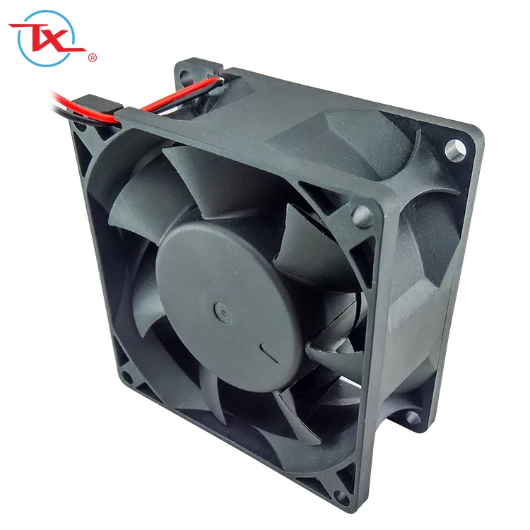 80mm 80x80x38mm 8038 12v 24v small dc brushless computer cooling fan 5v (TX8038HB) 12v micro 48v cooler industrial axial