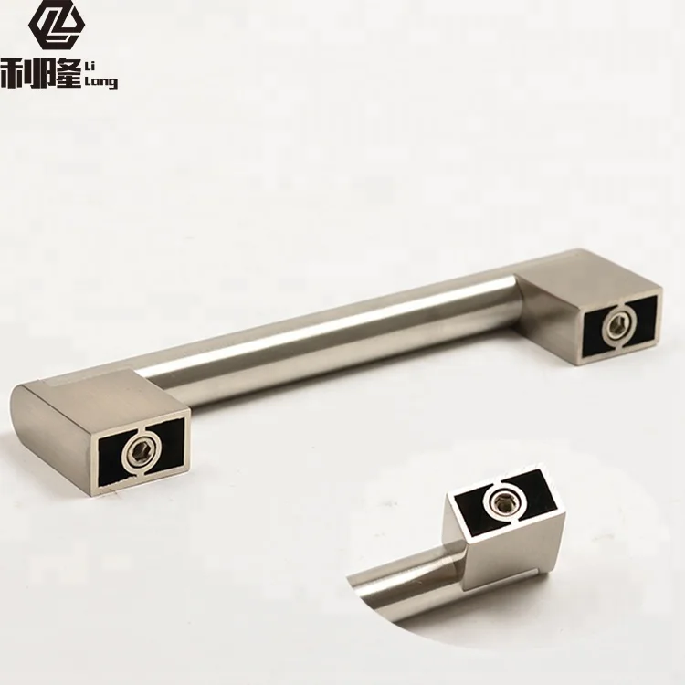 Aluminium Profile brushed bedroom door pulls kitchen furniture hardware drawer cabinet Handle