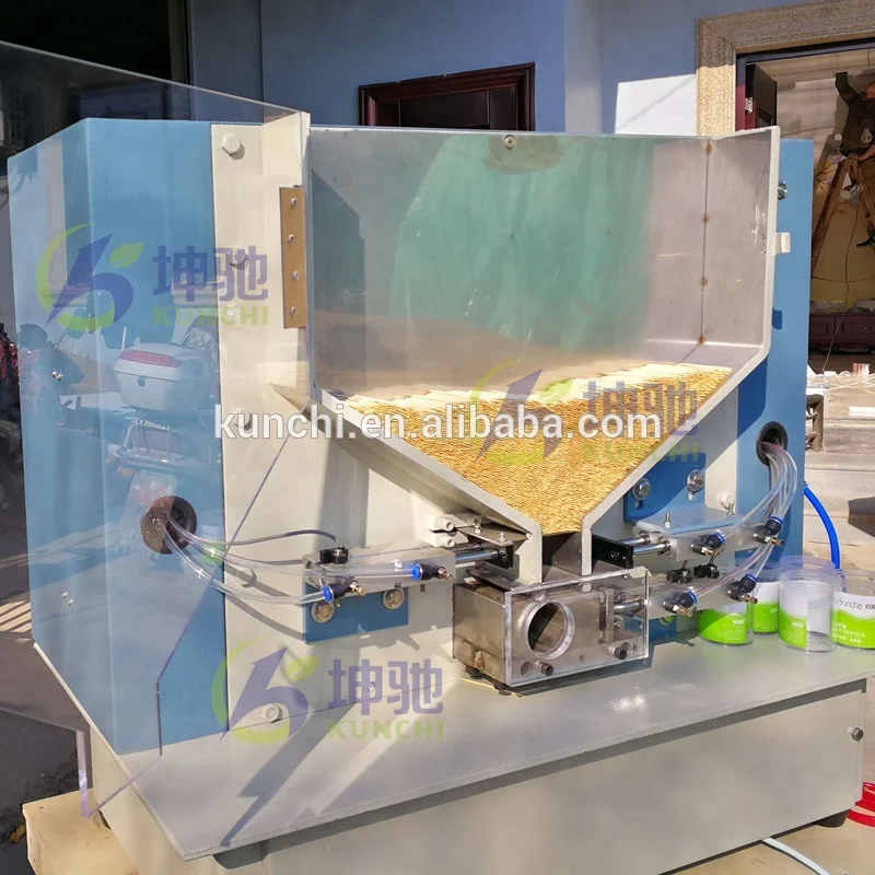 Professional bottle filling / packing machine for toothpicks supplied by KUNCHI