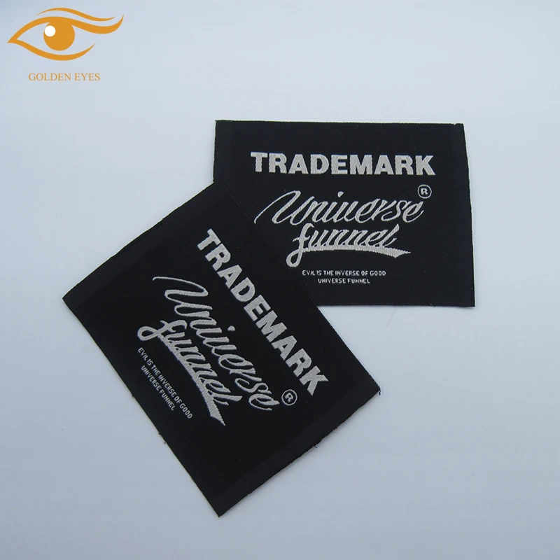 Customized Sewing Labels Shirt Bags Garment Label Tag Woven Labels for Clothes