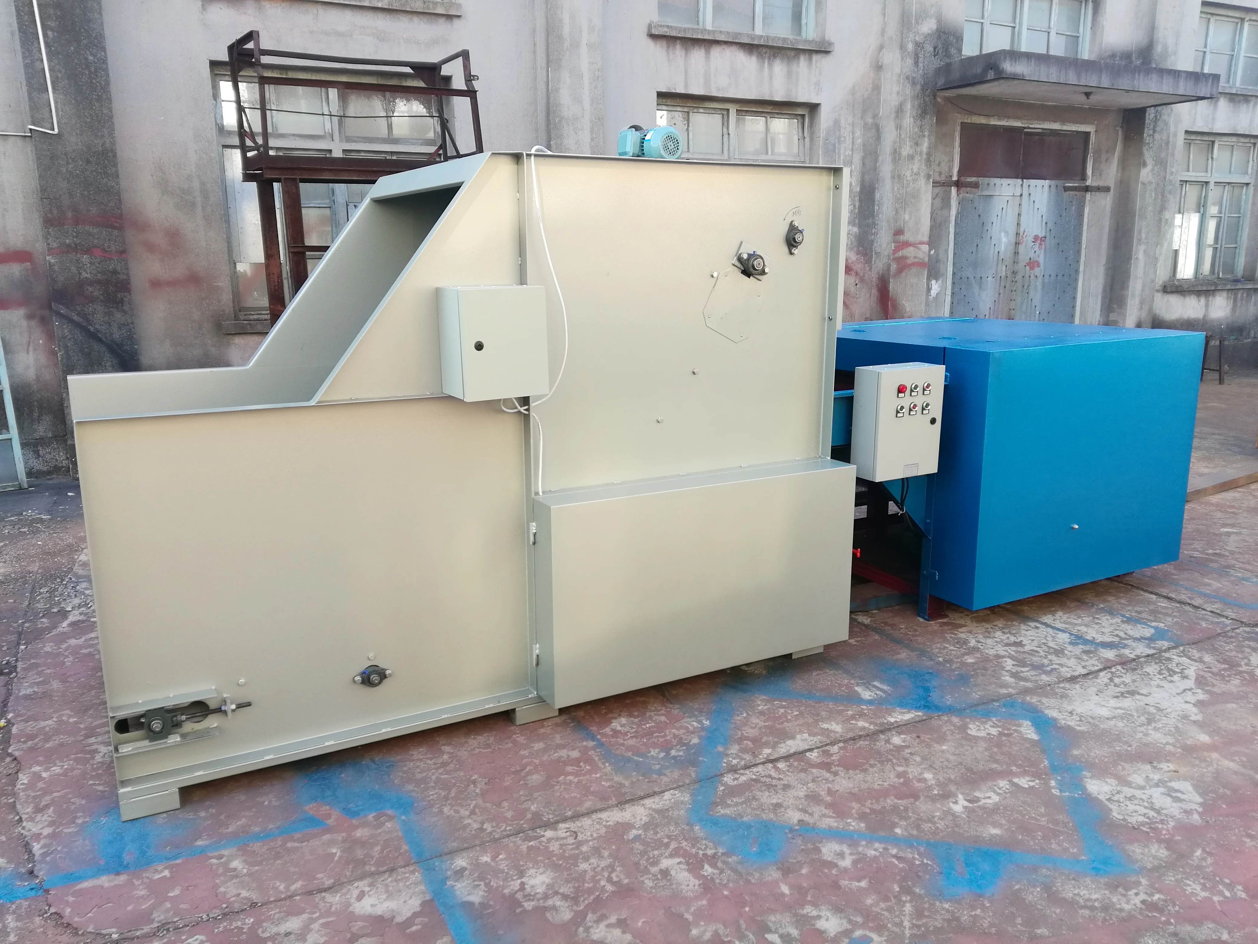 Textile Waste Recycle Cotton polyester pp Fiber Opening Machine