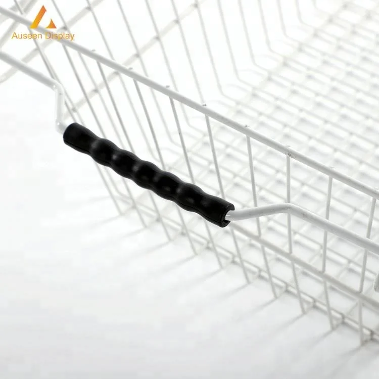 
Modern design metal wire shopping basket for supermarkets and retails/handy basket case/ 
