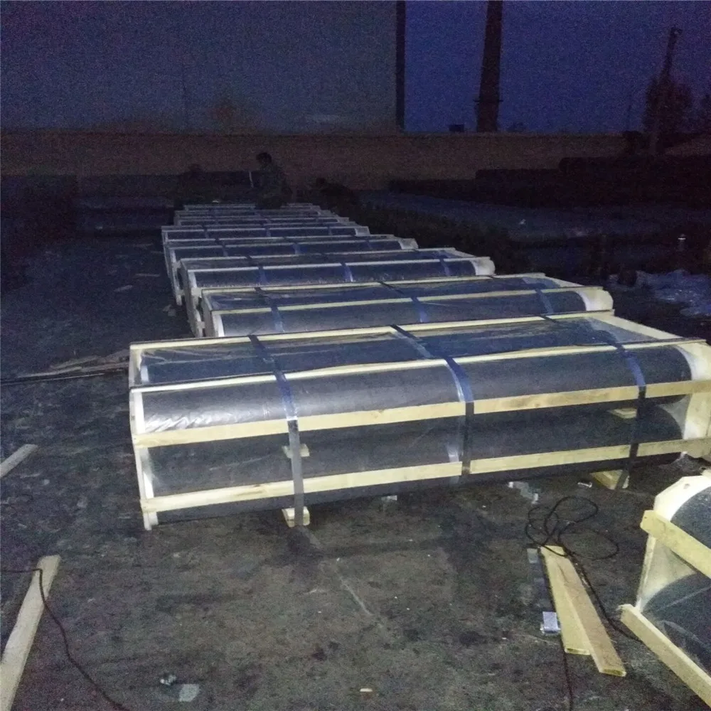 300mm*1800mm HP grade Graphite Electrode with preset nipple for EAF AND LF