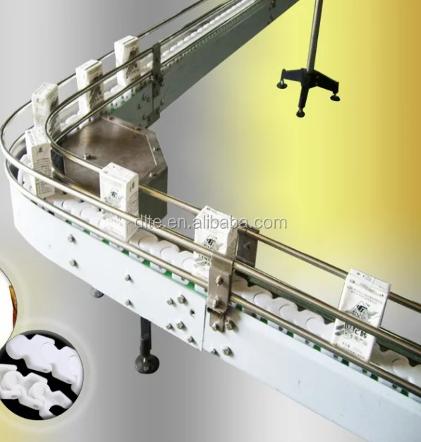 DLTE Miniature Chains 40P Plastic Conveyor Chains Flexible Chains