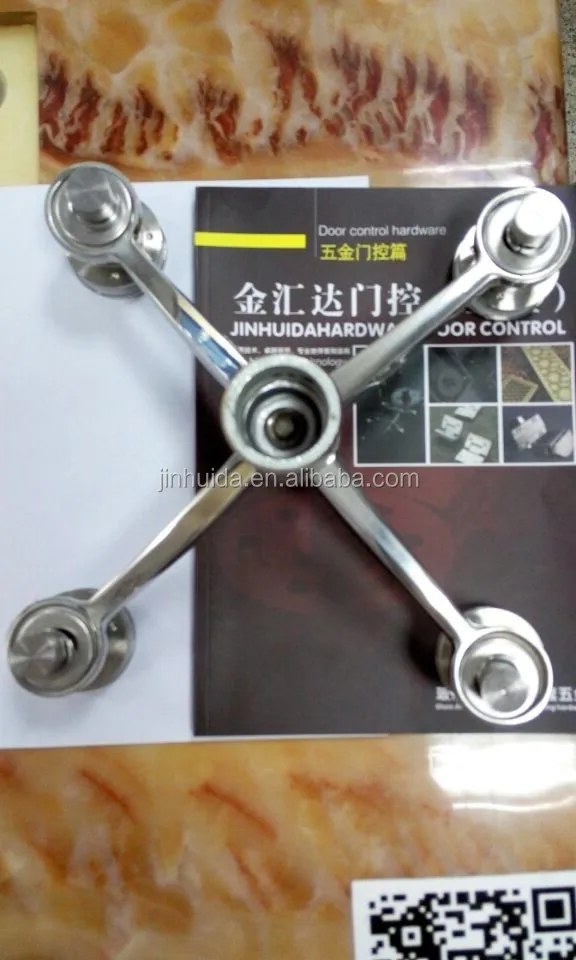 
4 Pointers spider clamp with accessories stainless steel curtain wall spider glass fittings 