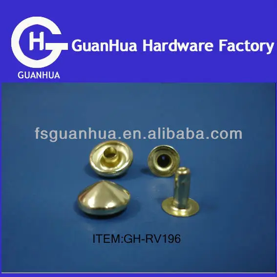 Производитель золото коническая тип сумка заклепки