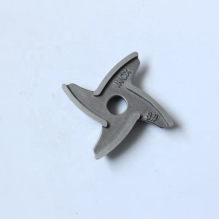 Custom stainless steel investment casting meat grinder blade