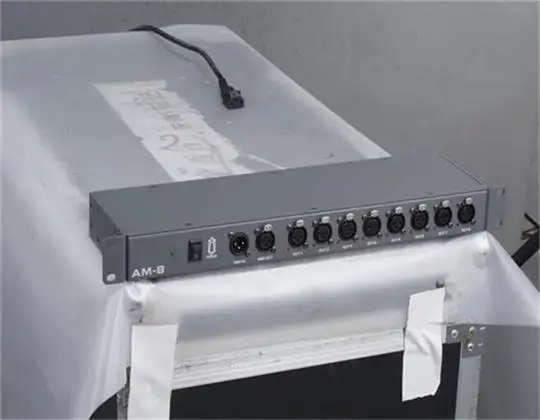 Distributor Stage Lighting DMX512 Signal Amplifier 8 way DMX Splitter