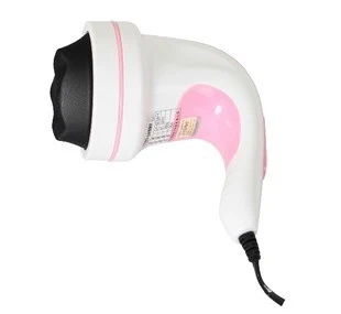 LUYAO 622B Relax spin tone rotating fat burning abdominal massage mini vibration wired belly body slimming massager