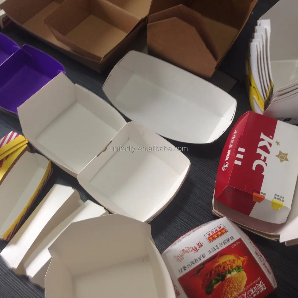 Hot Sale Automatic High Speed Carton Erecting Hamburger Box Machine