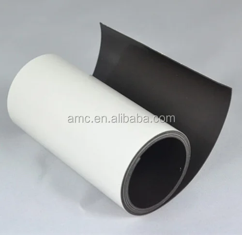 AMC China made flexible soft rubber adhesive magnet paper