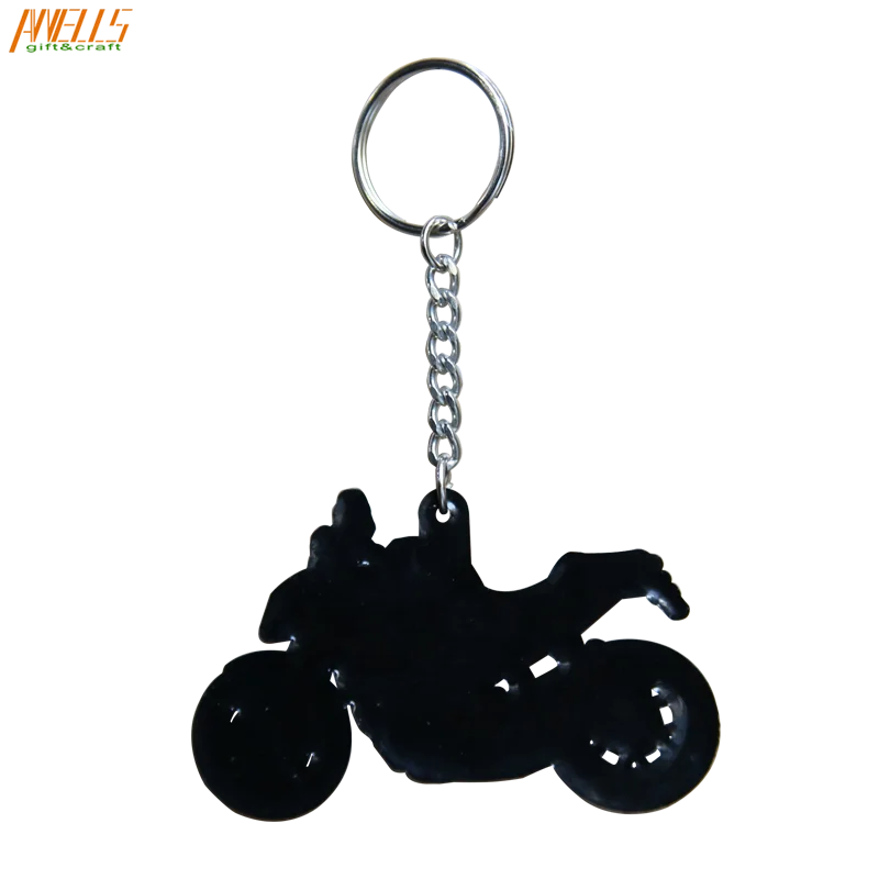 Environmental Friendly Promotional gifts Custom made 3D PVC Key Chain Hand Made