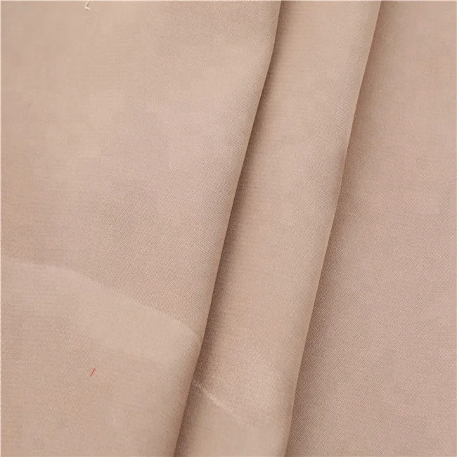 wholesale 100% polyester satin crepe fabric for the dress