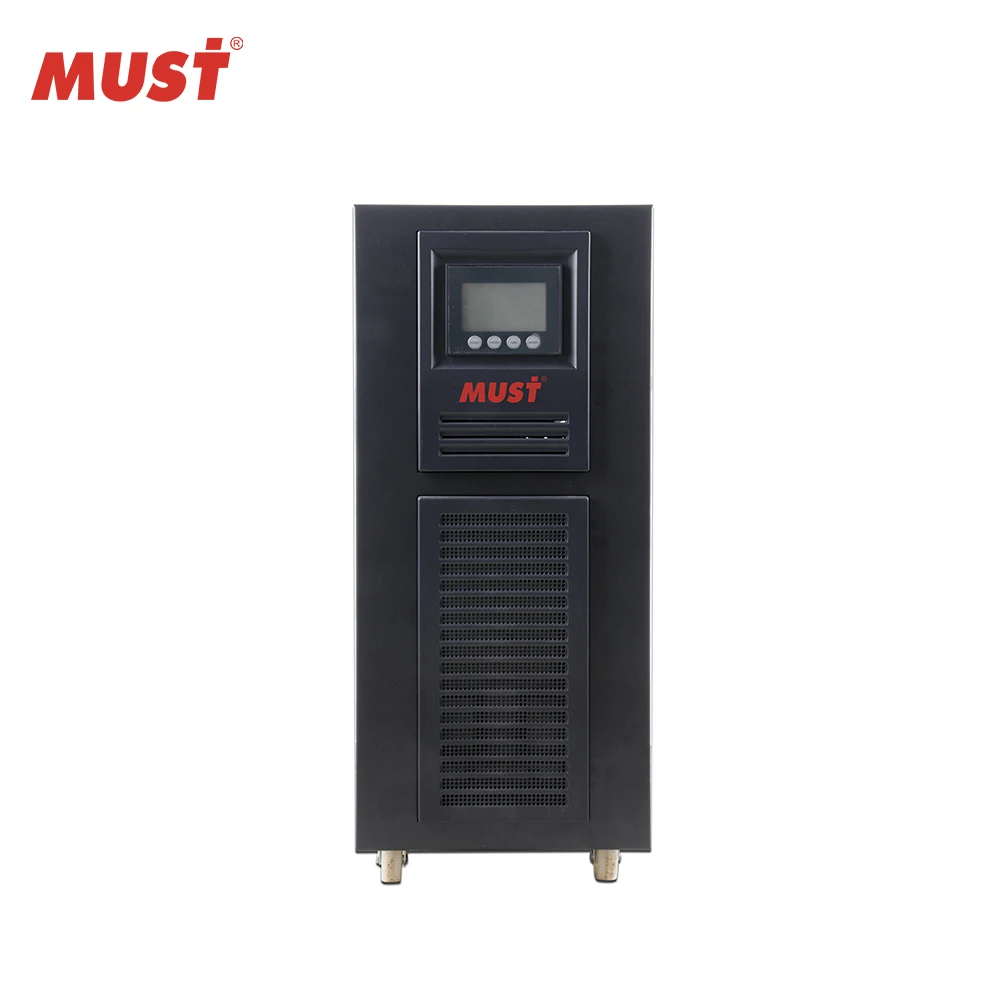 MUST 20kva online ups power supply 3 phase high frequency online 20kva ups to Vietnam