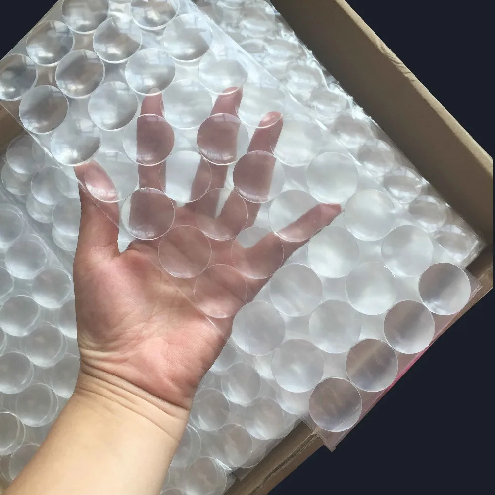 5 X Увеличительное акриловые линзы плоско-выпуклой сферической линзы