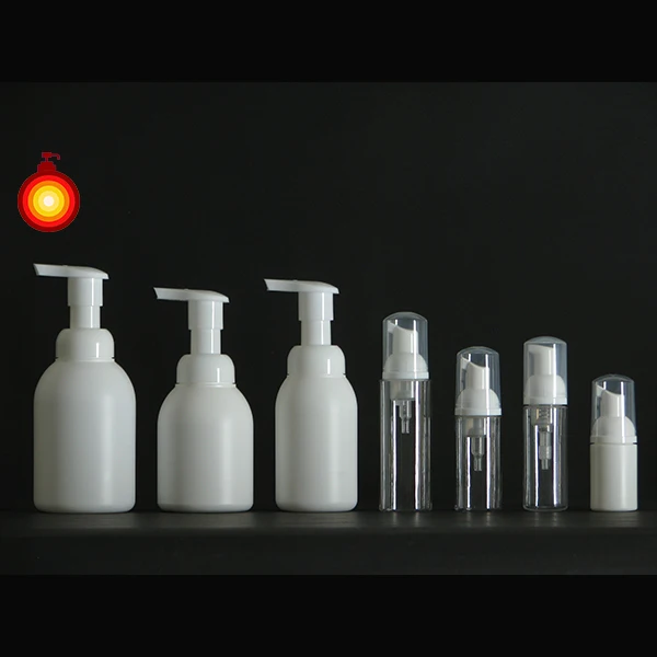 30ml~400ml Taiwan supplier facial hand wash foam PE pump soap bottle