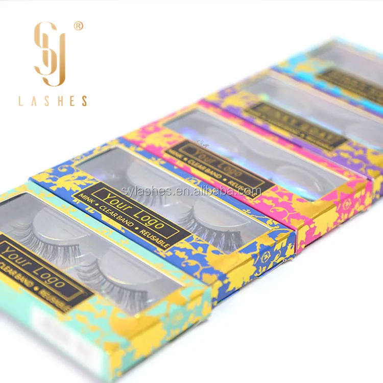
3d lash mink private label mink lashes eyelashes box packing 