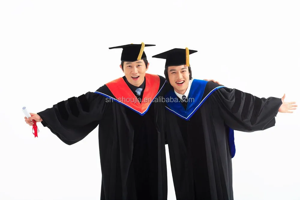 PHD academic cheap graduation robe