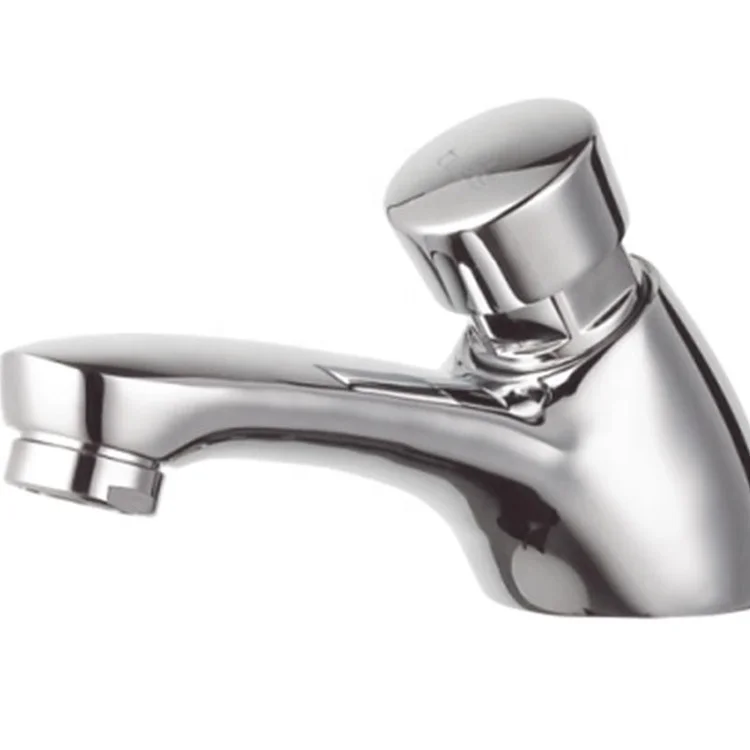 Самозакрывающийся кнопочный кран, смеситель с низким давлением, с задержкой времени, с автоматическим закрытием, для холодной воды