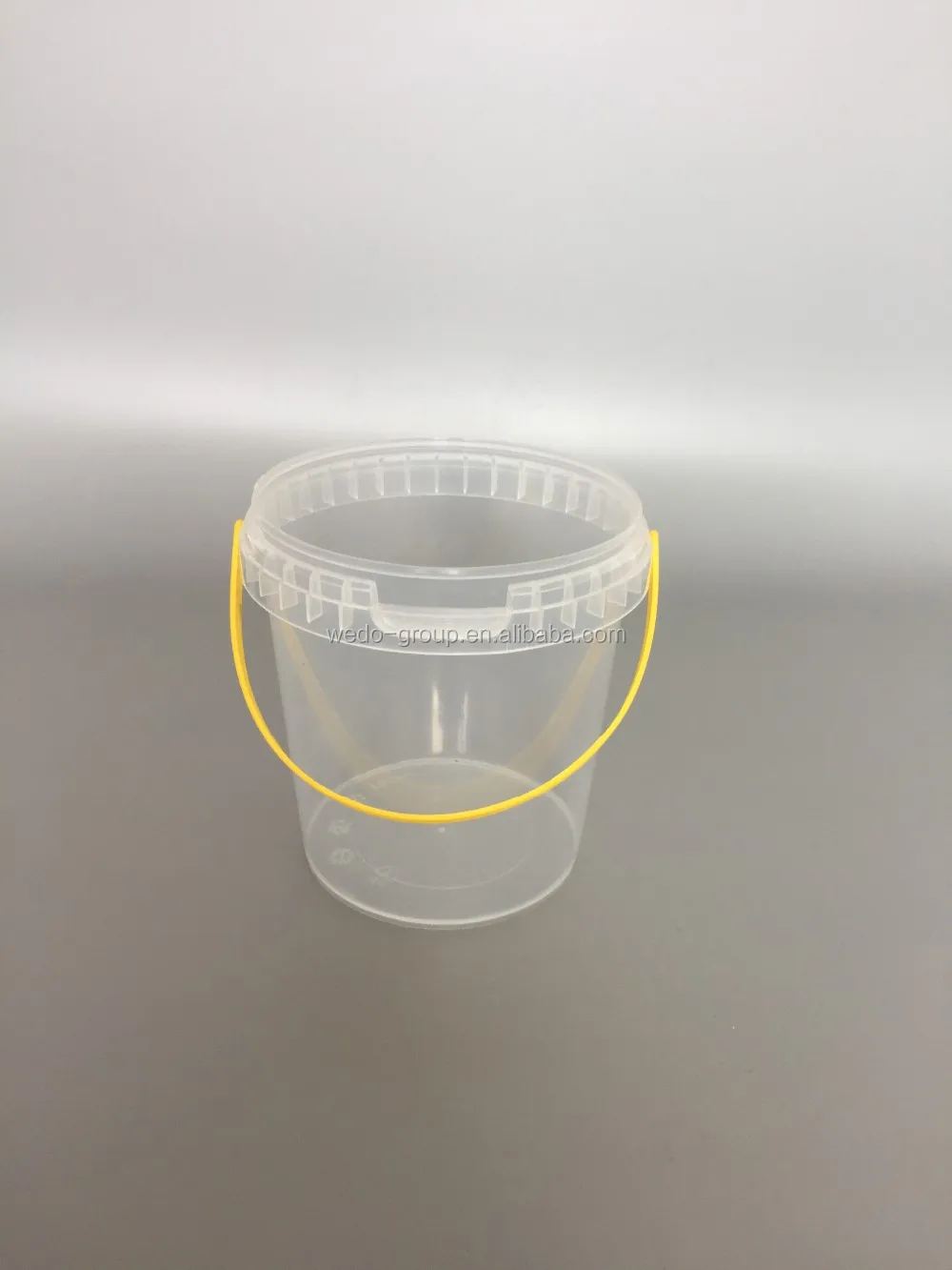 1kg honey bucket plastic with handle and lid