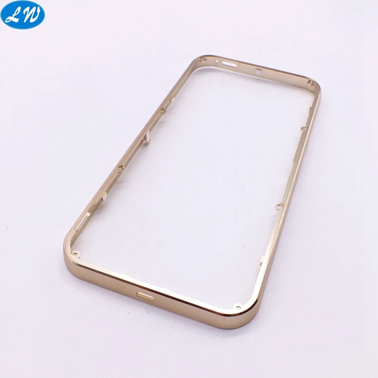 OEM precision custom cnc machining aluminum mobile phone frame parts