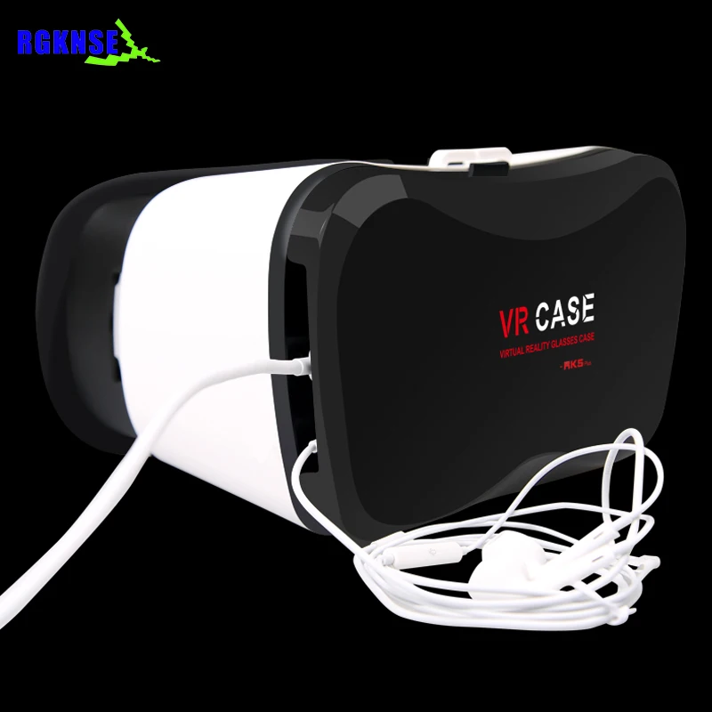  Rgknse VR Case 5 Plus гарнитура vr 3D очки для iPhone 8/8p Android смартфон OEM печать
