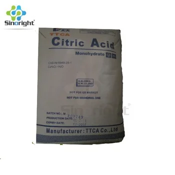 
Anhydrous/mono citric acid / trisodium citrate 