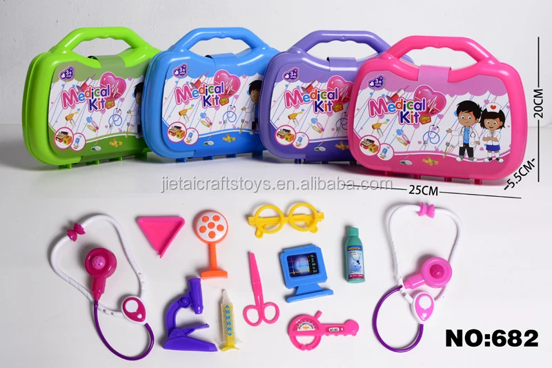 Kids doctor play set plastic doctor toys