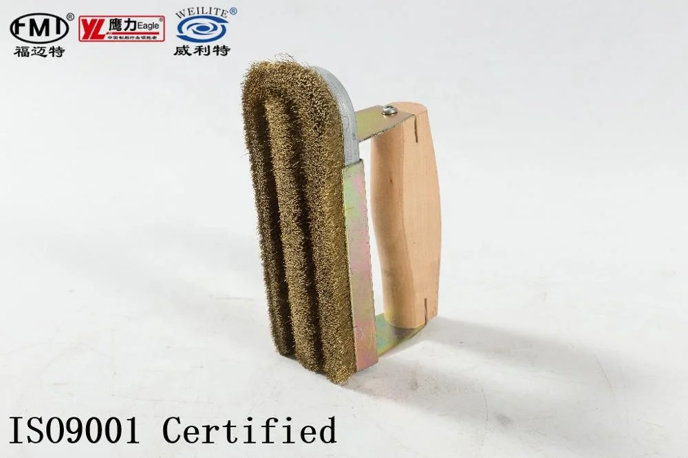 FMT Deburring Polishing Cleaning Industrial brass wire manual brush