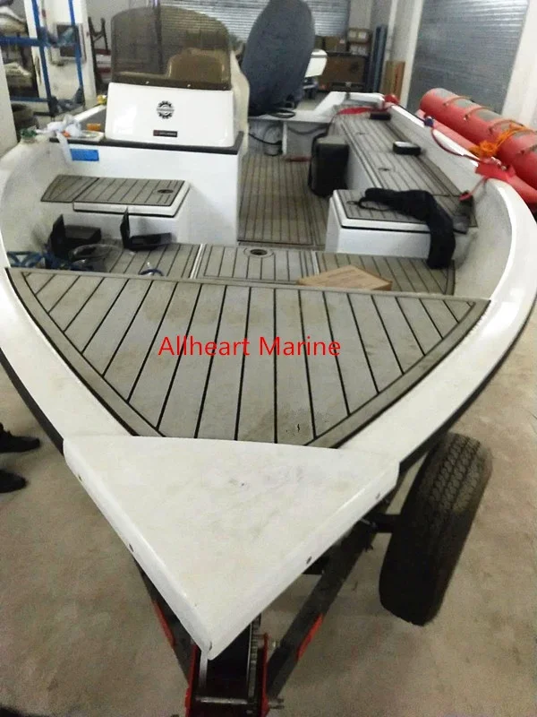 Allheart Marine Aluminum 5.7m/19ft Plate Bass boat Rowing Boat for Sale