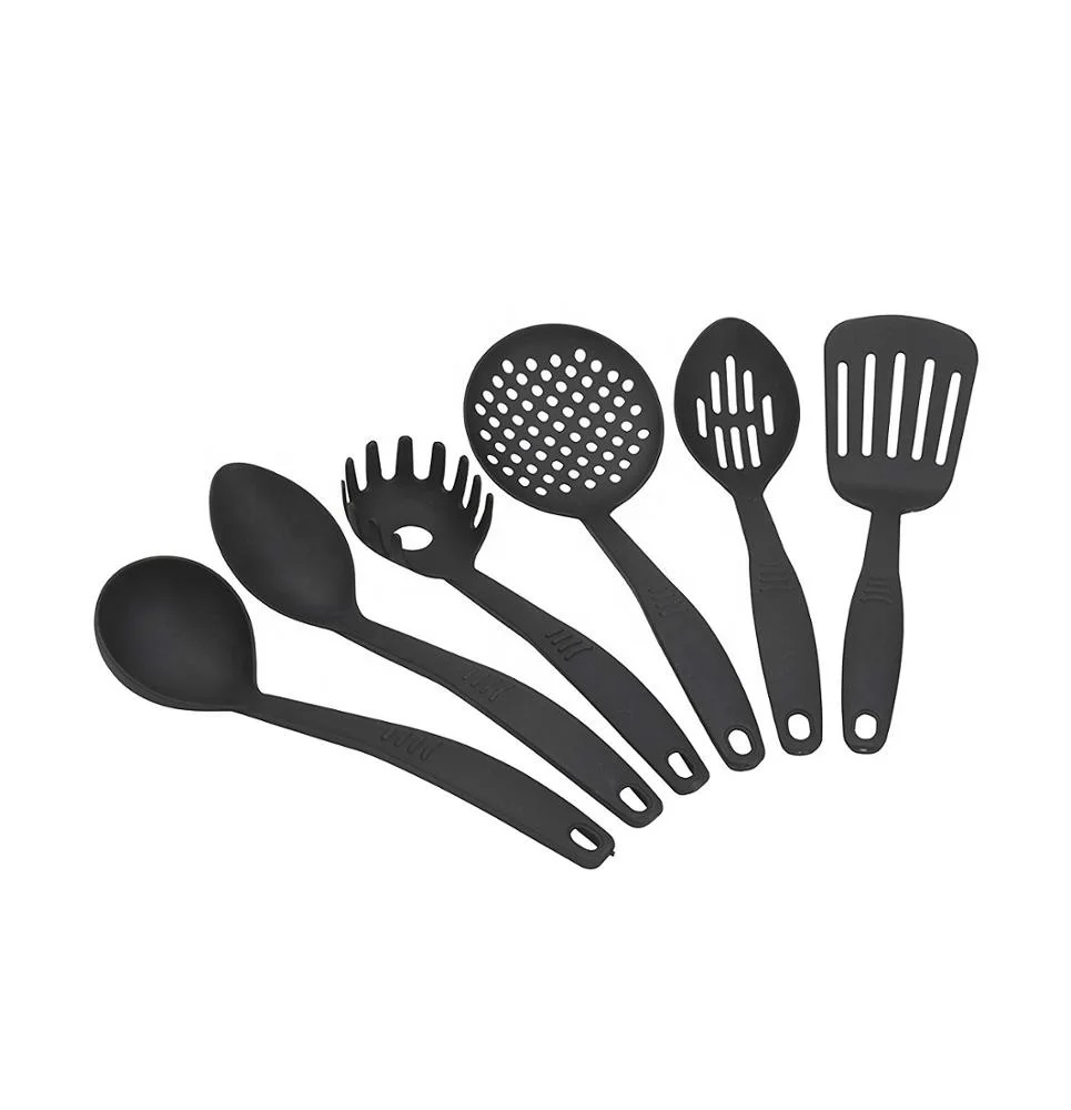 Wholesale Custom Cheap Nylon Plastic Kitchen Utensil Set Cooking Tools Rest Pasta Set Parts List Brands and Appliances Low Price