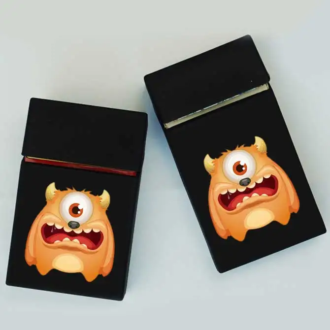 
ODM time lock cigarette case camel for slim coffin cigarette case 