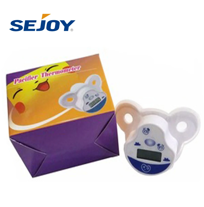 Baby Type Electronic Digital Mouth Nipple Pacifier Thermometer