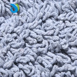 Wholesale professional eco-friendly cleaning flat cotton mop pads