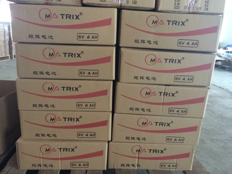 12V 4AH vrla sealed maintenance free lead acid storage battery