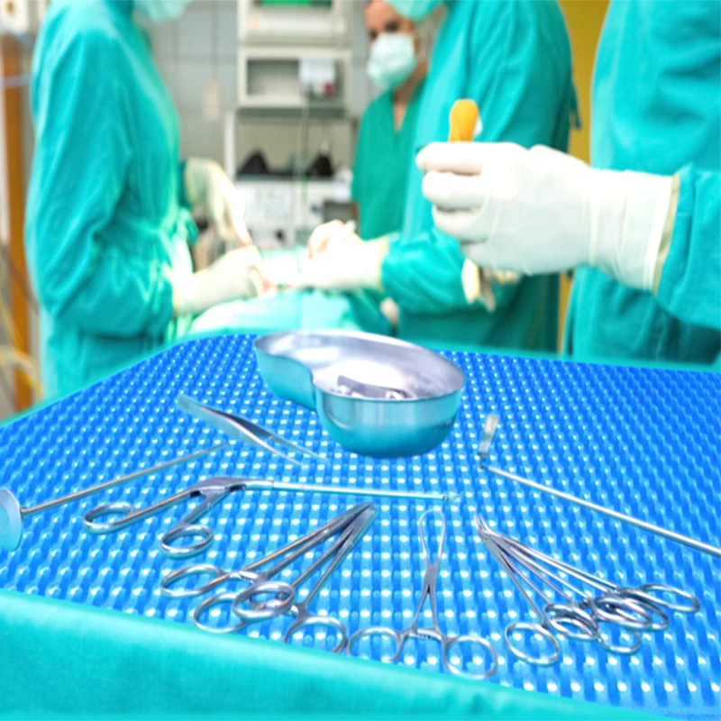 Silicone Mat For Surgical Instrument Medical Sterilization Pin Mat