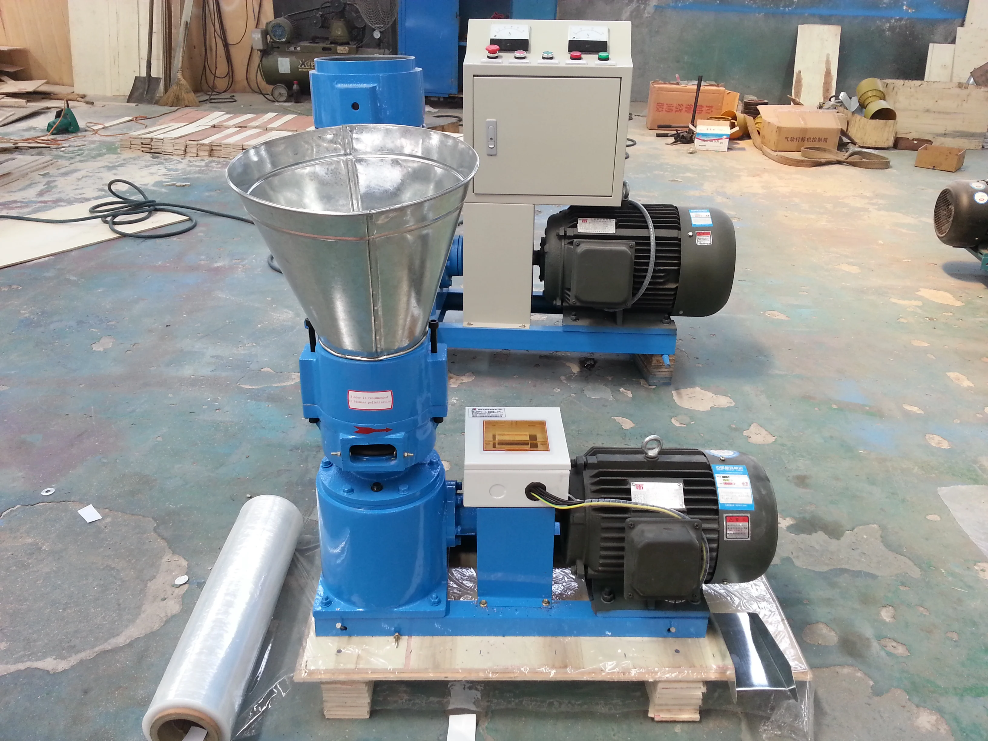 flat die wood pellet making machine for sawdust,wood,peanut shell,grain,bean,rice,wheat,straw,stalk