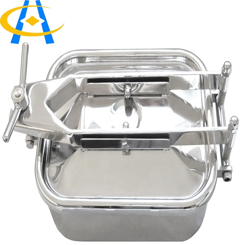 
Manufacturing manholes rectangular with pressure stainless steel manway 