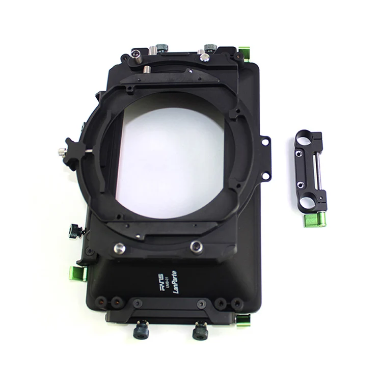 Clip on matte box with 3-Stage French flag