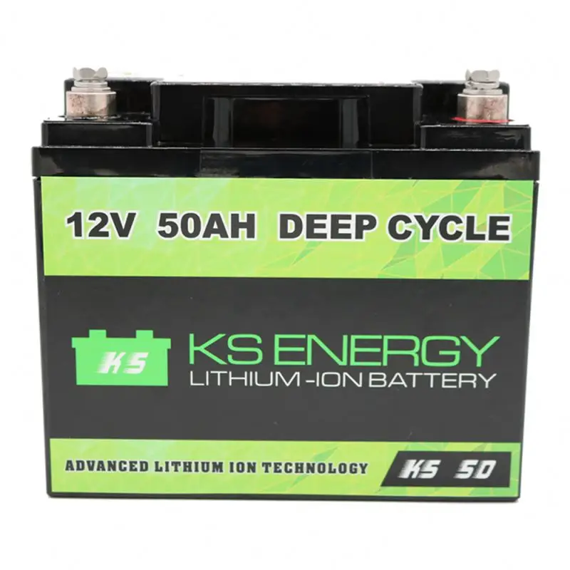 
Light weight portable 12v 50ah li-ion battery pack in ABS SLA housing with internal BMS 