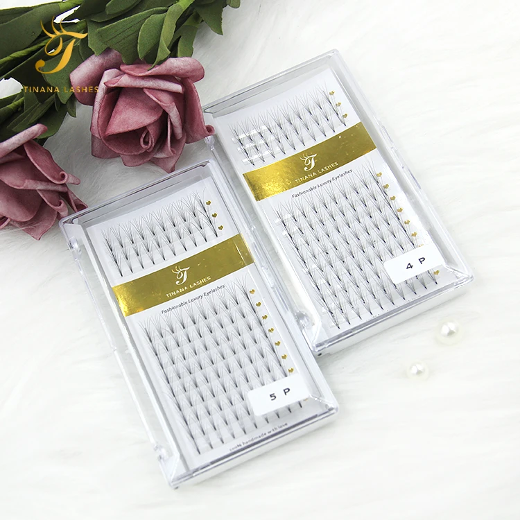 Готовые объемные вееры объемные ресницы 3D 4D 5D 6D русский объем для наращивания ресниц