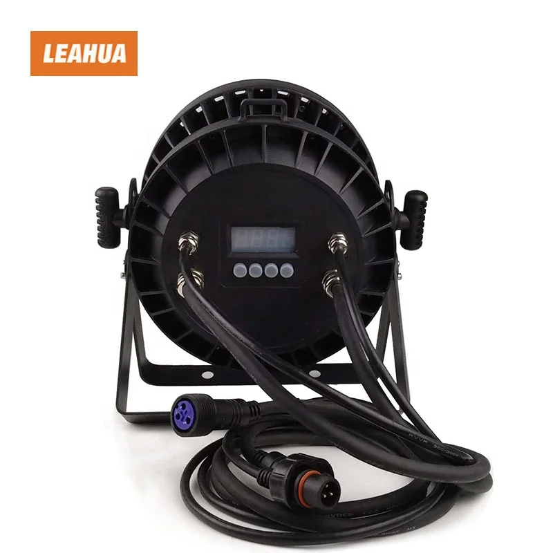  Наружное сценическое освещение IP65 светодиодный прожектор par 18x10w RGBW 4 в 1 водонепроницаемый