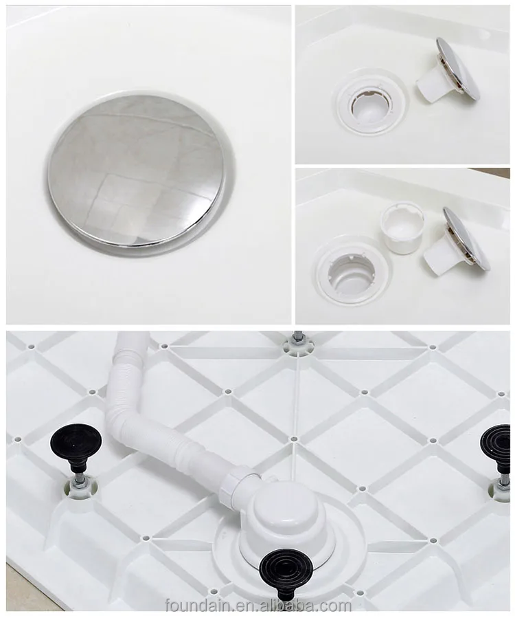 European style top quantity SMC Trays Shower