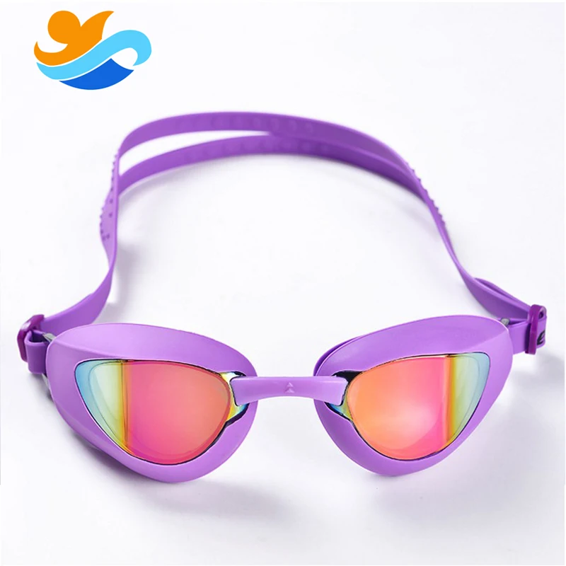 Взрослые HD противотуманные водонепроницаемые очки для плавания