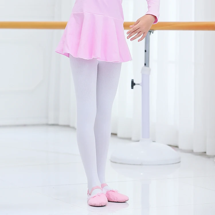 Ballet Polyester Dancing Tights Nylon Trampled Foot Reversible Pantyhose For Woman