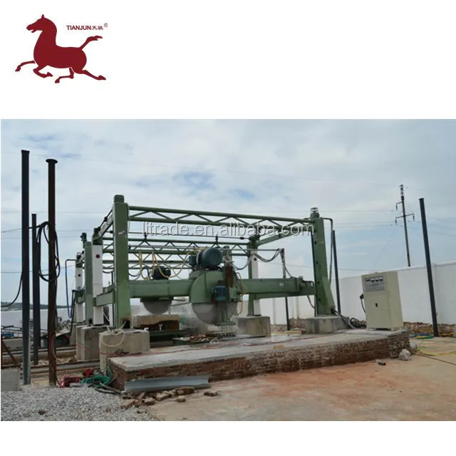 TJSF-3500 Four pillar Marble Block Cutting Machine for Natural Marble stone